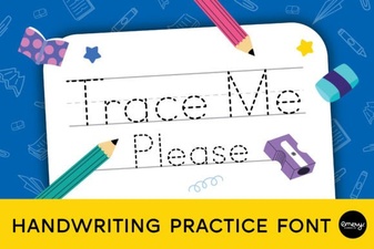 Trace Me Please Font for Creative Designs