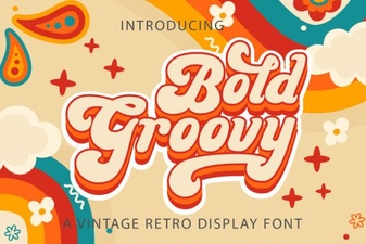 Groovy Font Designs for Bold & Creative Projects