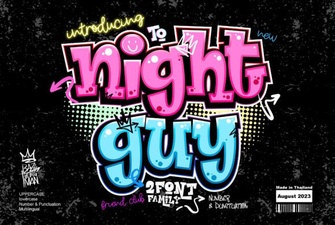 Night Guy Font: Creative Design Projects & Tutorials
