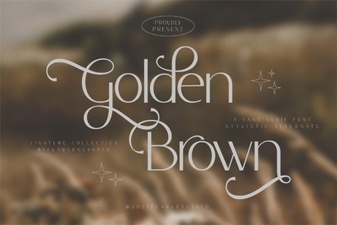 Golden Brown Fonts: Design Inspiration & Best Uses