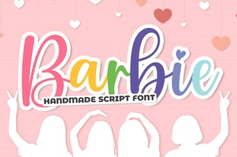 Barbie Font for Design, Crafting & Diy Projects